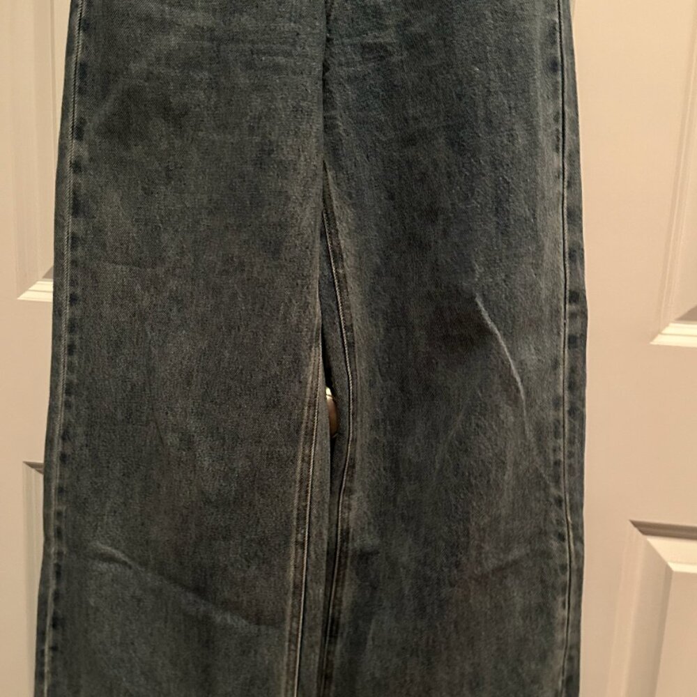 Bootcut Denim Overalls - Picture 4 of 5
